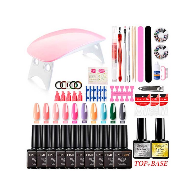 SET DI MANICURE PER UNGHIE CON ASCIUGATORE PER SMALTO
