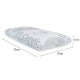 Cuscino in Memory Foam 80x40x14