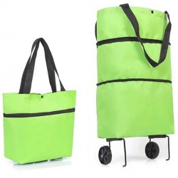 Borsa della Spesa Pieghevole con Ruote