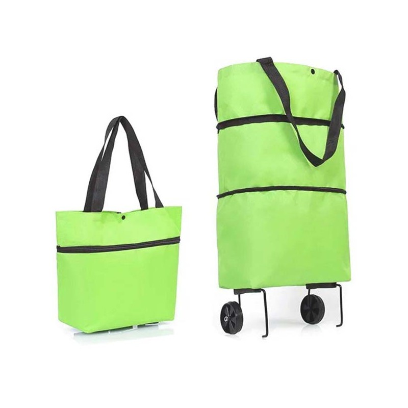 Borsa della Spesa Pieghevole con Ruote