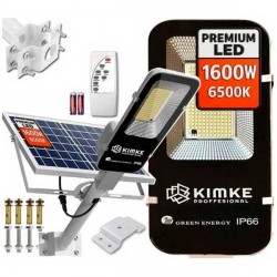 LAMPADA SOLARE LED 1600W CON PANNELLO REGOLABILE E TELECOMANDO
