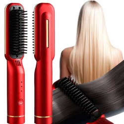SPAZZOLA LISCIANTE PER CAPELLI 2 IN 1 SENZA FILI