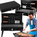 BARBECUE PIEGHEVOLE A CARBONE PORTATILE