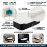 CUSCINO GEL  BONPLUS COMFORT TV PER DOLORI LOMBARI, per Solo 27.51 EUR. Invio GRATIS 24/48H. Compralo Subito!